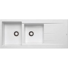 Pyramis Νεροχύτης Ένθετος Αντιστρεφόμενος Snow Pyragranite Alazia (116X50) 2B 1D 079812511 Pyramis Νεροχύτης Ένθετος Αντιστρεφόμενος Snow Pyragranite Alazia (116X50) 2B 1D 079812511